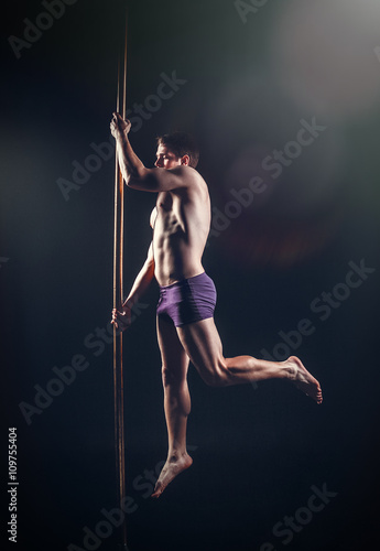Photography Pole Dance Male Athlete