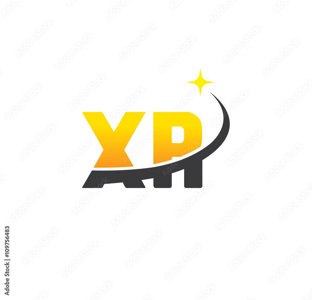 xr initial with swoosh and star xr initial with swoosh and star