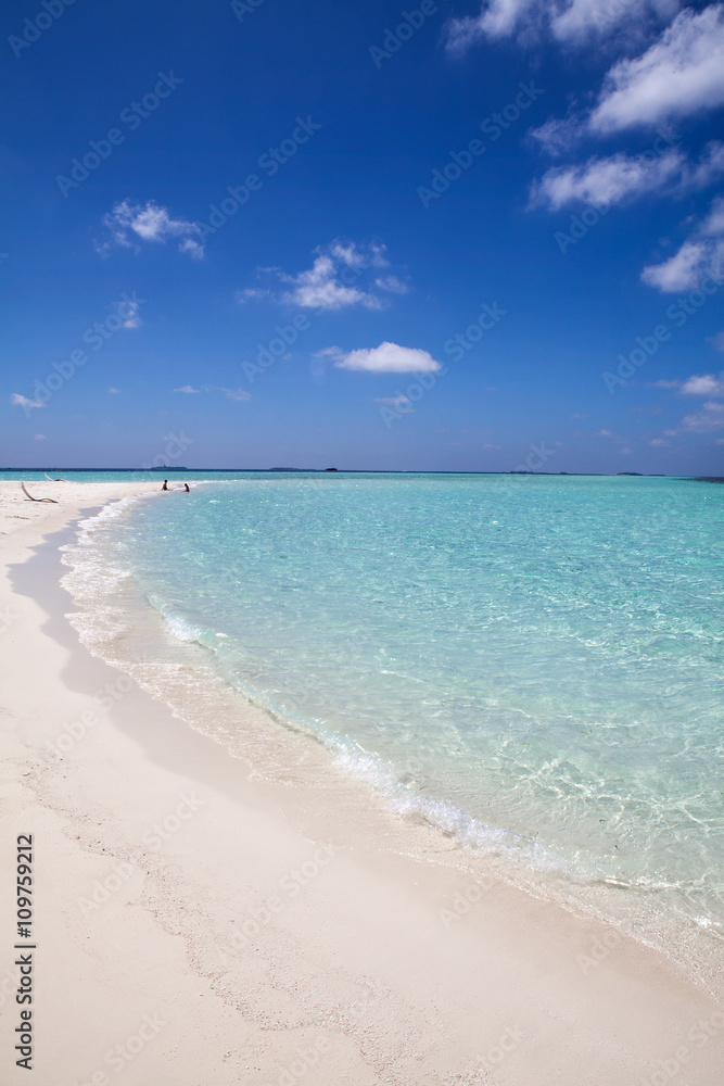 tropical beach white sand