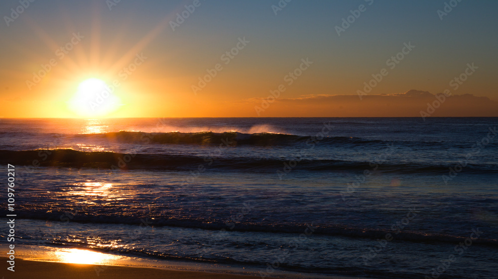 Fototapeta premium Sunrise Nobbysbeach