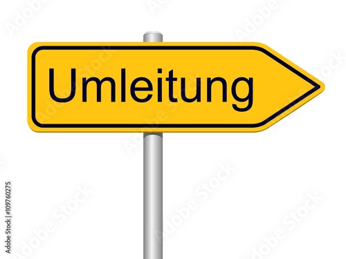 Umleitungswegweiser