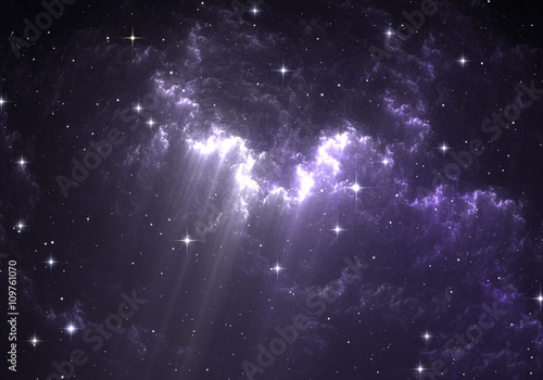 Fototapeta Naklejka Na Ścianę i Meble -  Giant glowing nebula