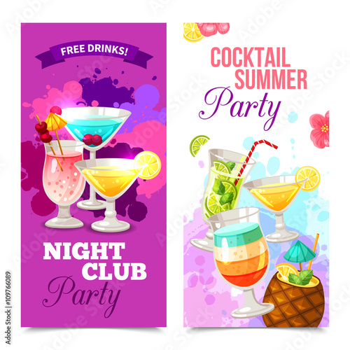 Cocktails Party Banners