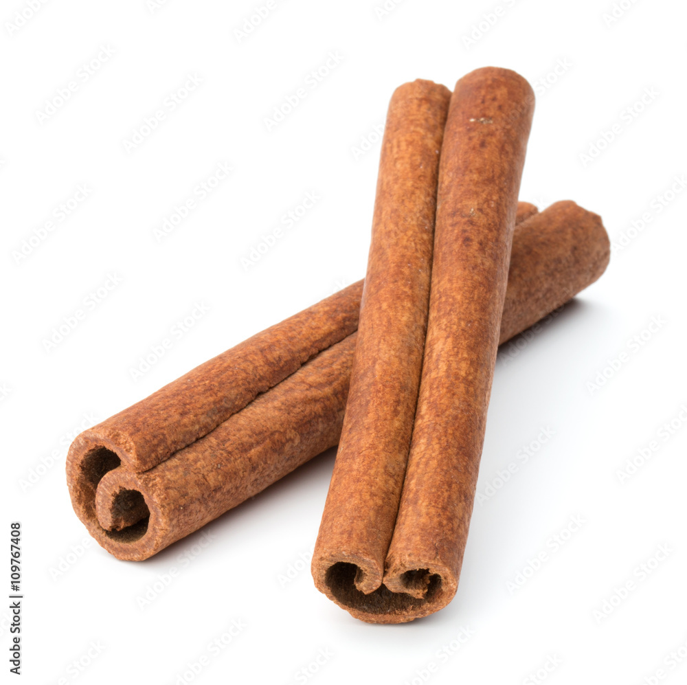 cinnamon stick spice isolated on white background closeup cinnamon stick spice isolated on white background closeup