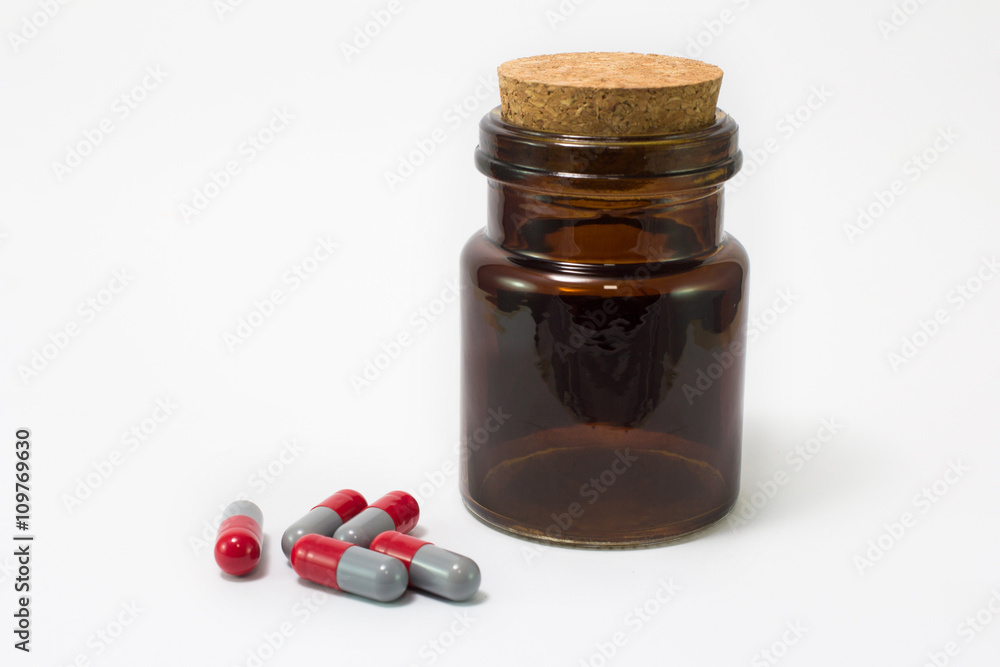 bottle of medicine bottle of medicine