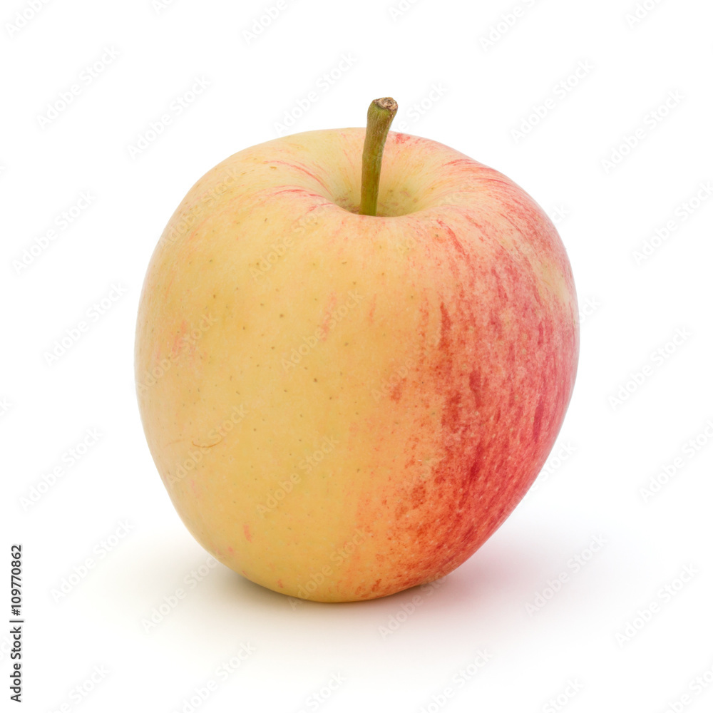 Red apple isolated on white background cutout Red apple isolated on white background cutout