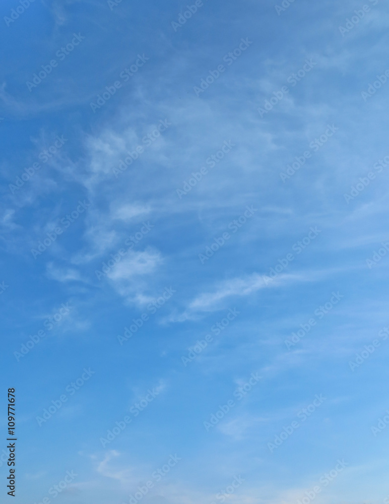 Fototapeta premium Clouds in the blue sky