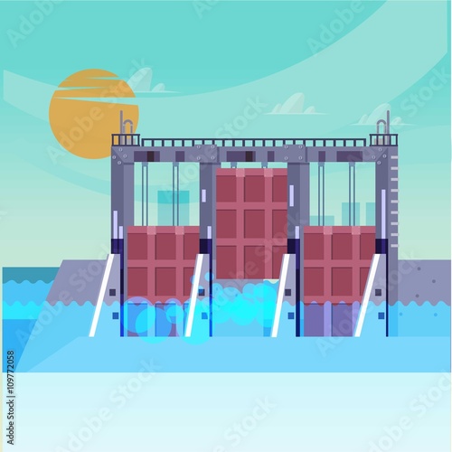 watergate - vector