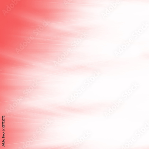 Bright light on red
