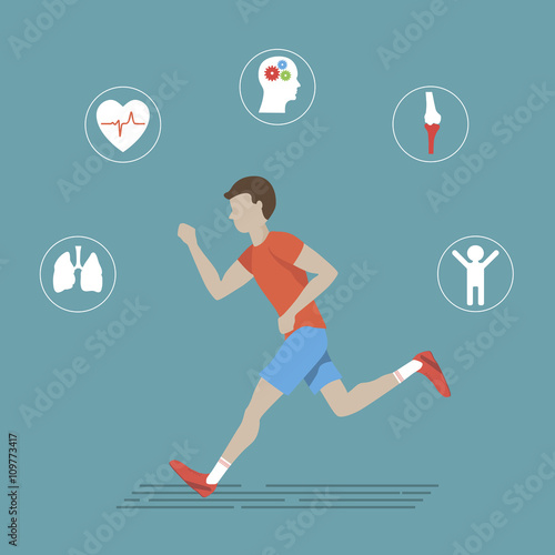 Running Health Infographics