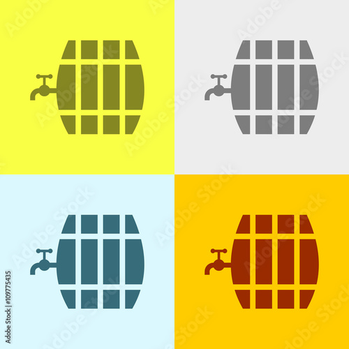 Icon Of Chilly Pepper. 