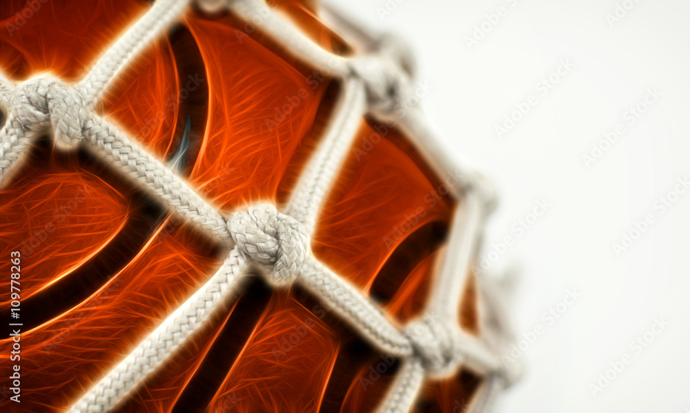 Naklejka premium Basketball background