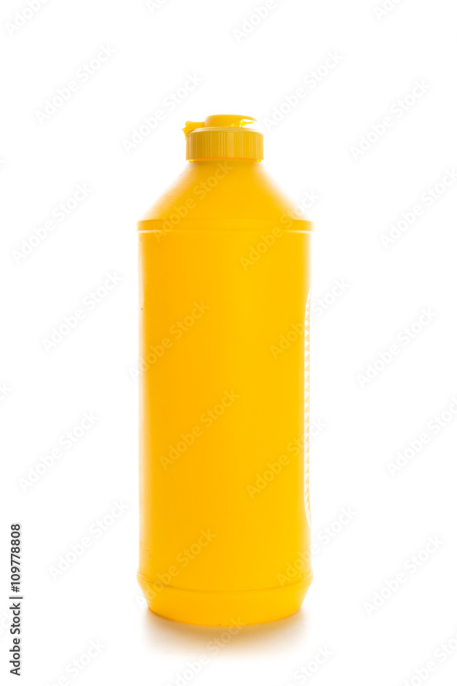 plastic container isolated on white background plastic container isolated on white background