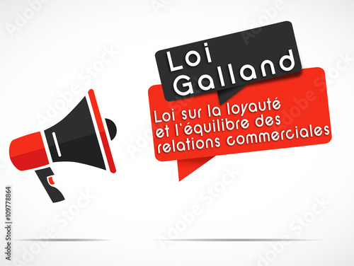 megaphone : loi galland