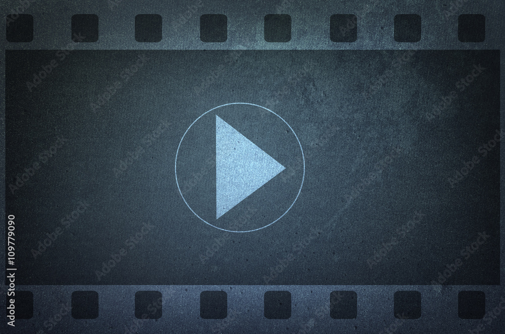 Naklejka premium Vlog banner, video blogging