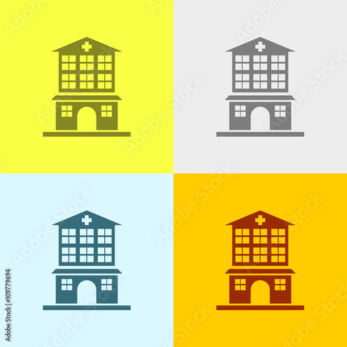 Icon Of Hospital.