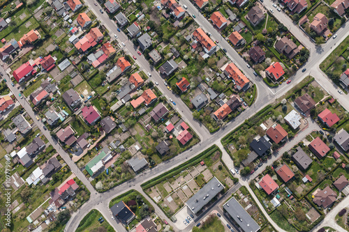 aerial view of Nysa city © mariusz szczygieł