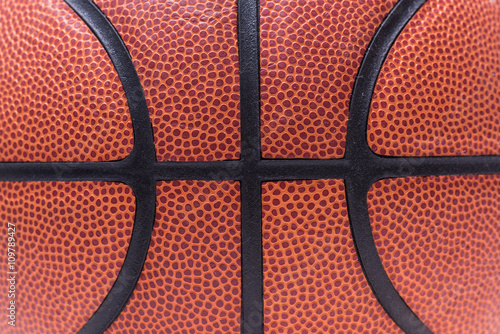 Texture orange basketball or basket ball © sorapop