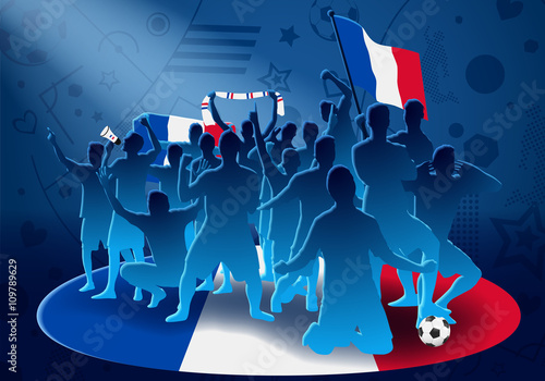 soccer fans france