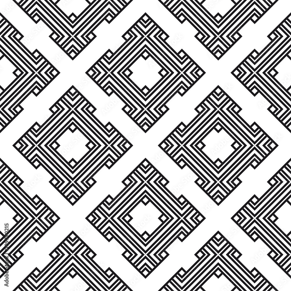 An elegant black and white, vector pattern An elegant black and white, vector pattern