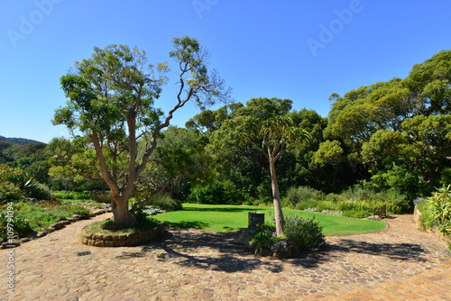 Botanical gardens at the Western Cape of South Africa 