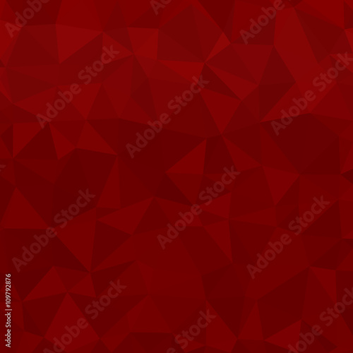 red Polygonal Mosaic Paper Background pattern crystal