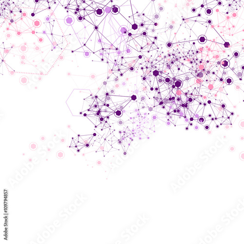 Global Network - Vector Illustration, Graphic Design. 