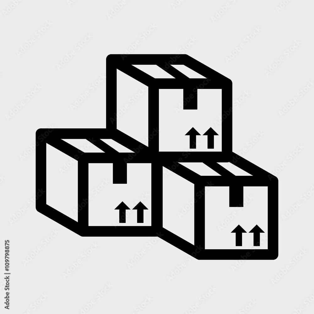 Logistic design. Shipping and Delivery conception Logistic design. Shipping and Delivery conception