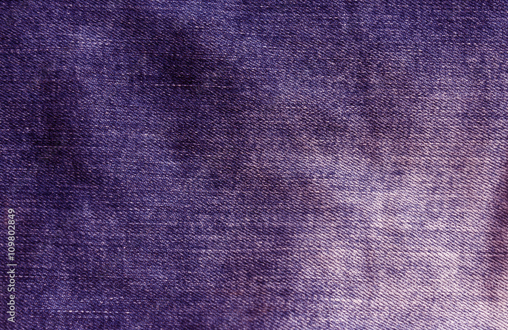 Fototapeta premium Magenta jeans cloth texture.