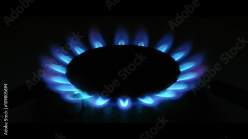 Domestic Gas flame