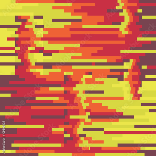Abstract background vector pattern in glitch style design for creative print poster, website, brochure cover and other design projects. Glitch vector background. Glitch pattern. Digital background.