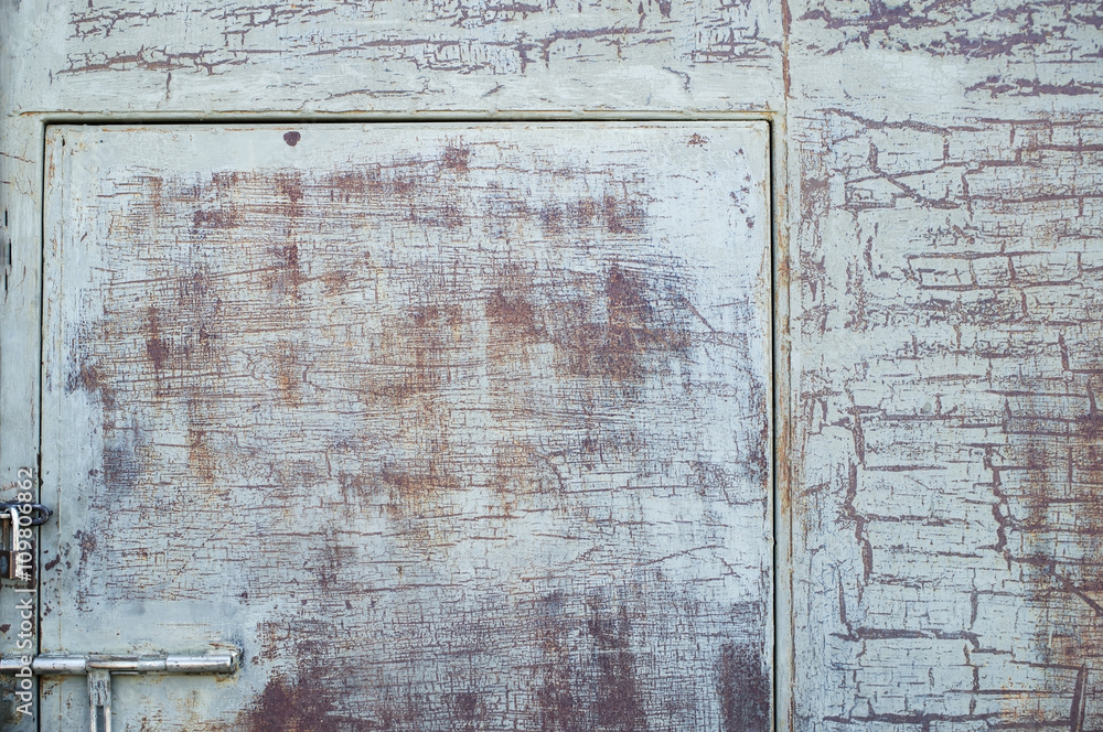 rusty iron door rusty iron door
