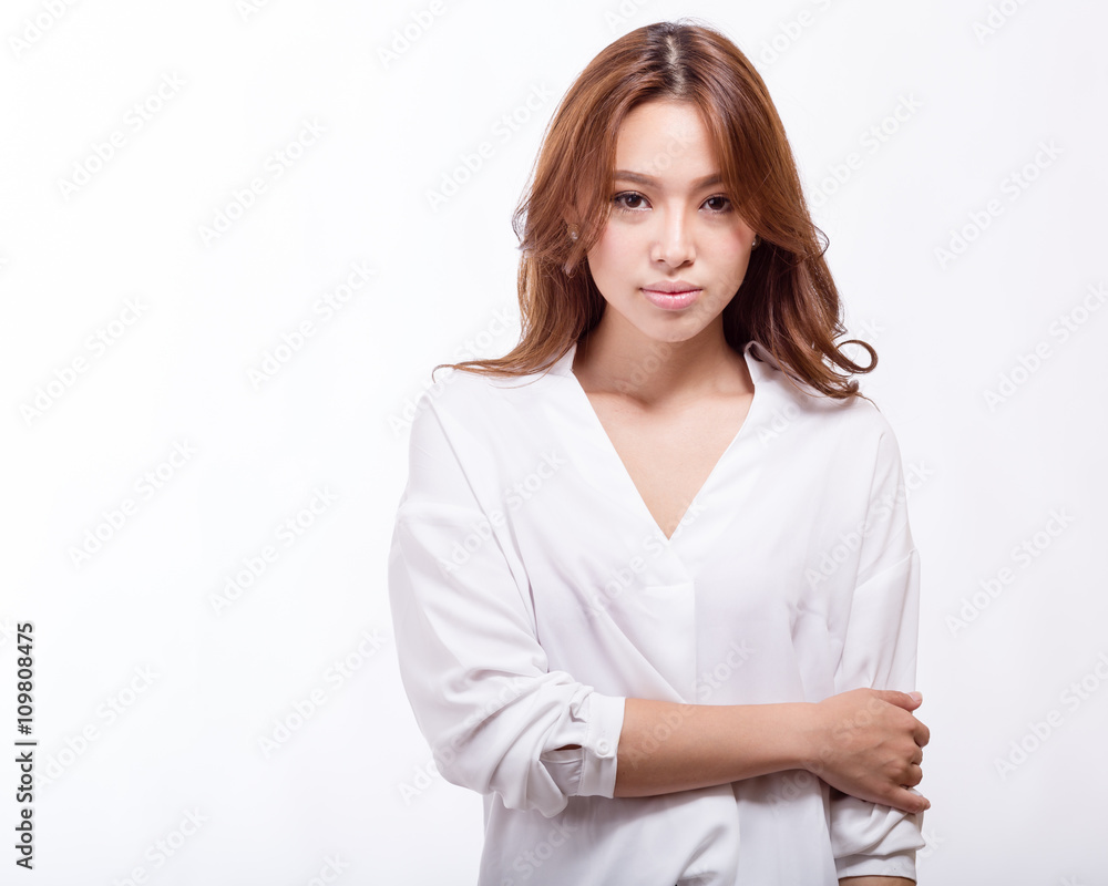 Confident Asian American businesswoman Confident Asian American businesswoman