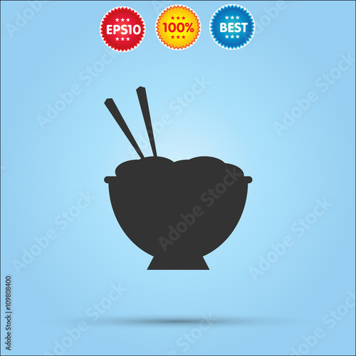 Rice vector icon