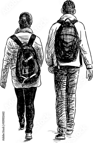 walk of the schoolchildren