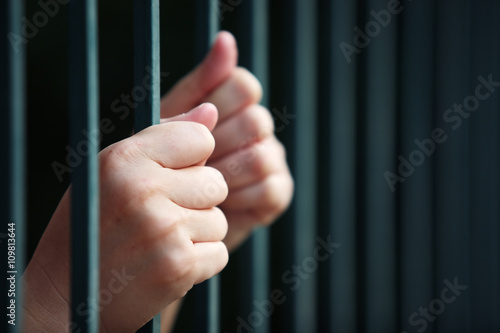 hand in jail.