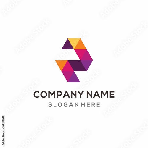 Monogram Letter R Geometric Triangle Logo Template Free Download Monogram Letter R Geometric Triangle Logo Template - GFXLoad