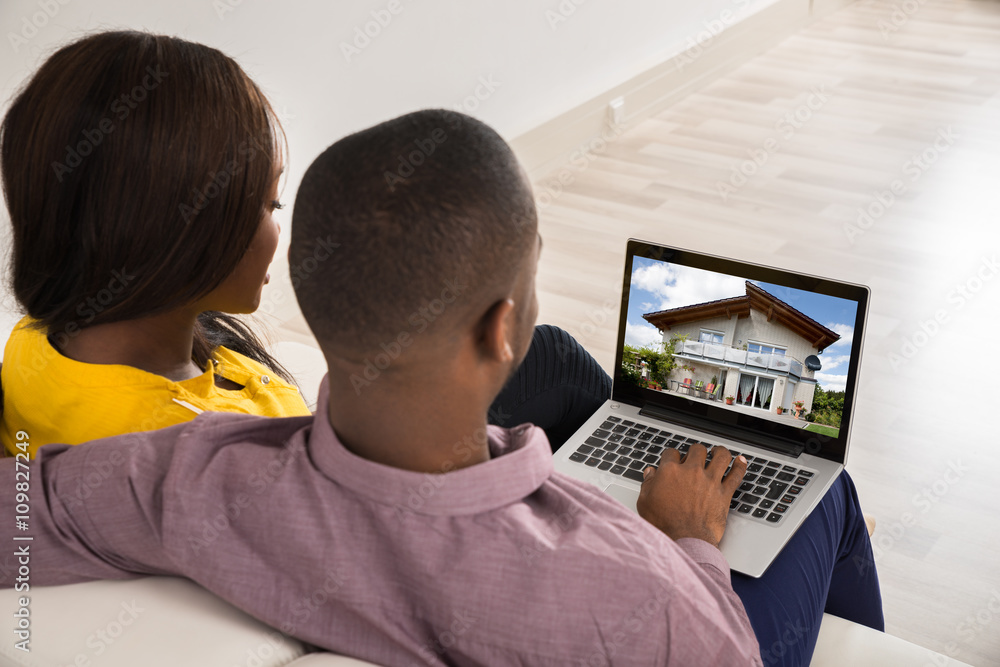 Couple Looking At House Couple Looking At House