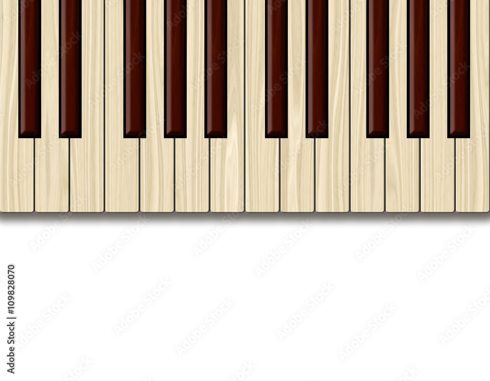 Wood textured background. Piano keyboard. Wood textured background. Piano keyboard.