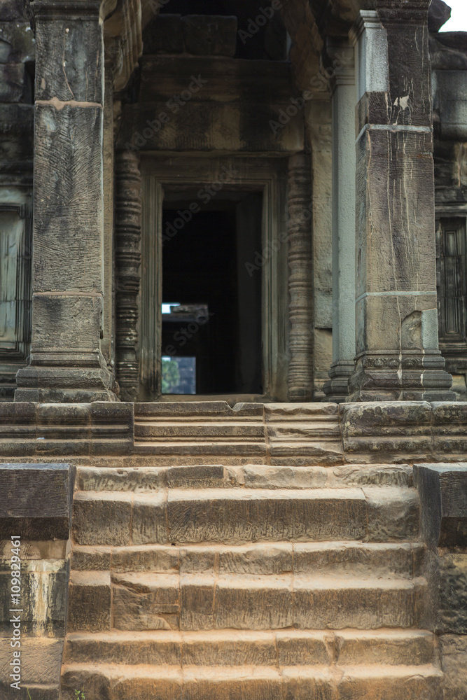 Details of Angkor Wat temple, Cambodia. UNESCO Site Cambodia