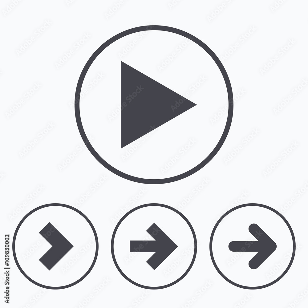 Arrow icons. Next navigation signs symbols. Arrow icons. Next navigation signs symbols.