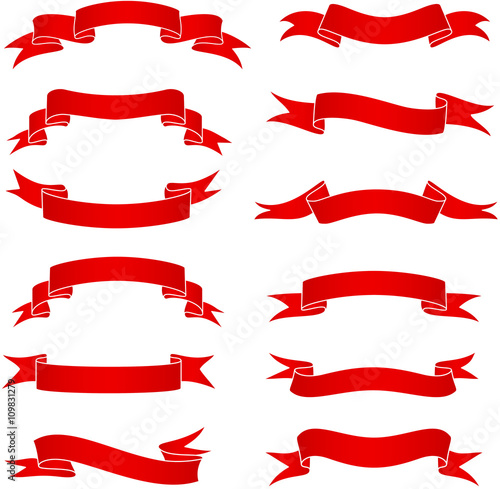 Banner Ribbon Digital Vector Design