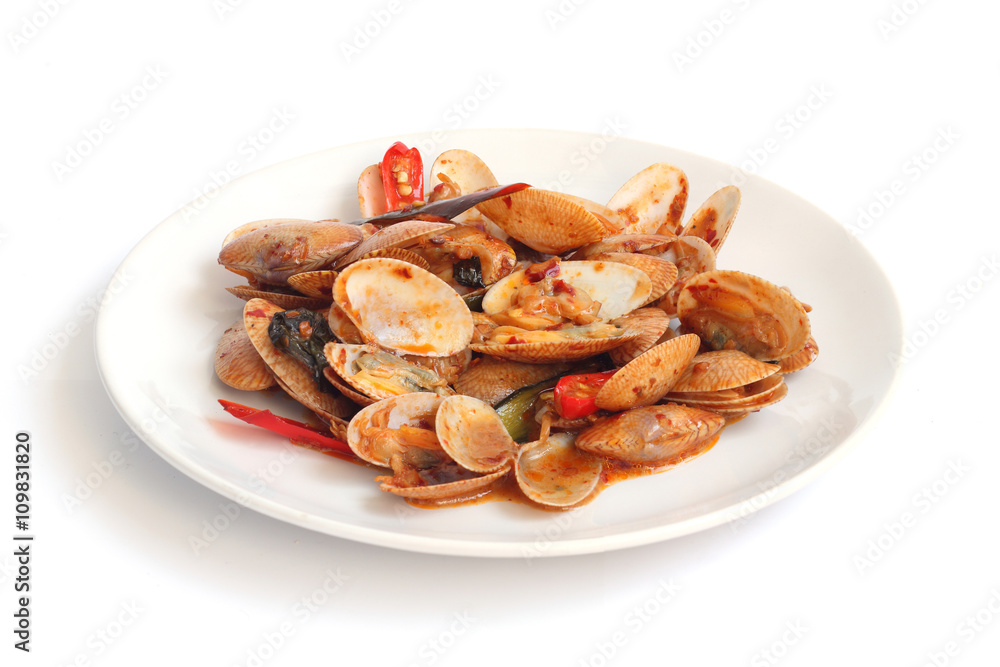 clams with chili