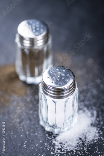Rustic Salt and Pepper Shaker