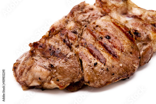 close up of barbecued ribs © Dan Kosmayer
