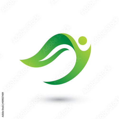 Health Green People Logo