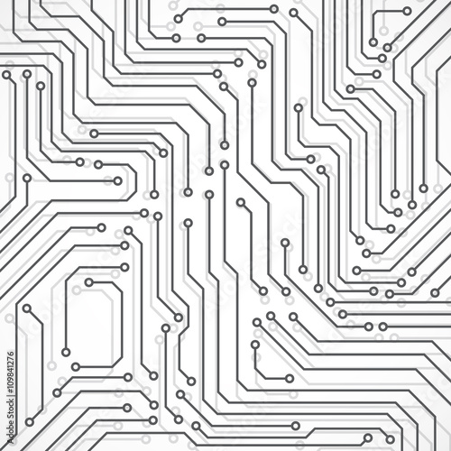 Circuit board, abstract technology background, vector illustration, eps 10