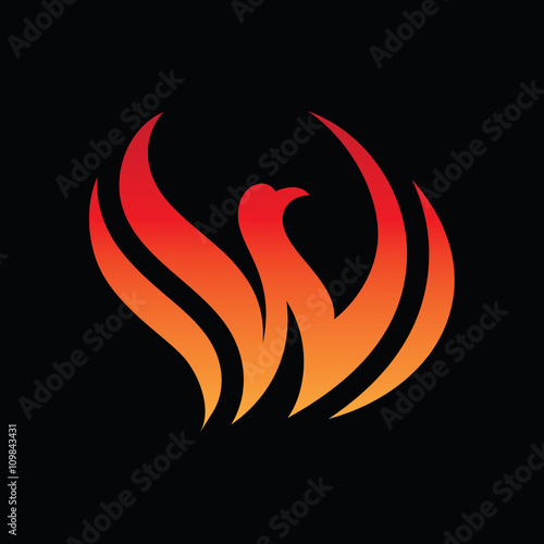 Eagle Fire W Logo