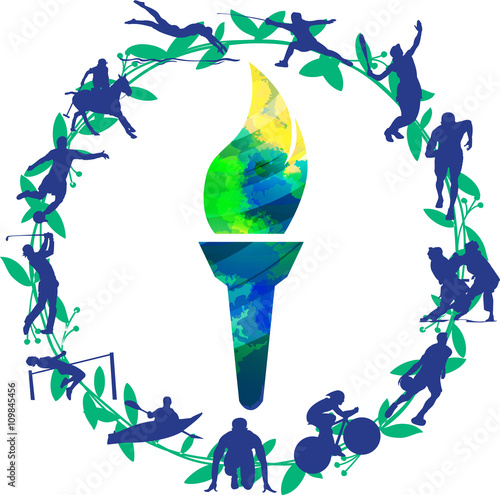 Fiaccola Olimpica, Sport