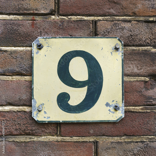 Number 9 photo